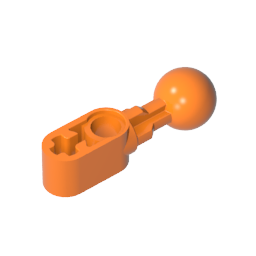 GDS-1154 - Beam 1 x 2 with Ball Joint Straight