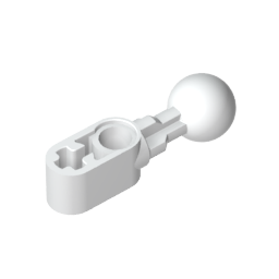 GDS-1154 - Beam 1 x 2 with Ball Joint Straight