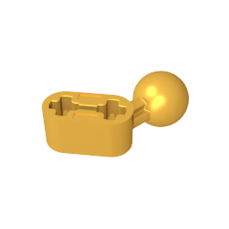 GDS-1155 - Technic Beam 1 x 2 with Ball Joint Angled