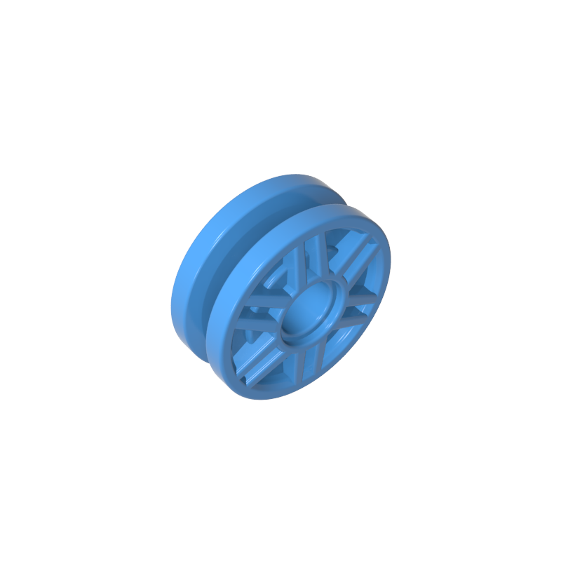GDS-1160 - Wheel 18 x 8 with Fake Bolts and Deep Spokes with Inner Ring