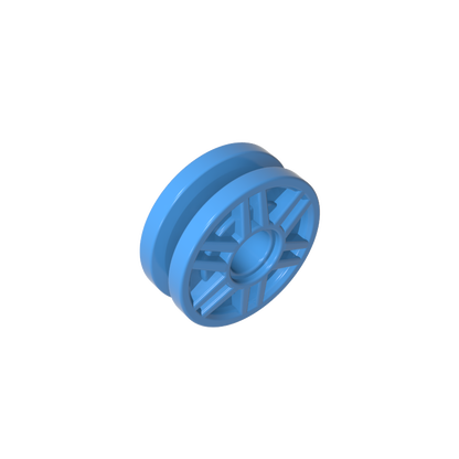 GDS-1160 - Wheel 18 x 8 with Fake Bolts and Deep Spokes with Inner Ring