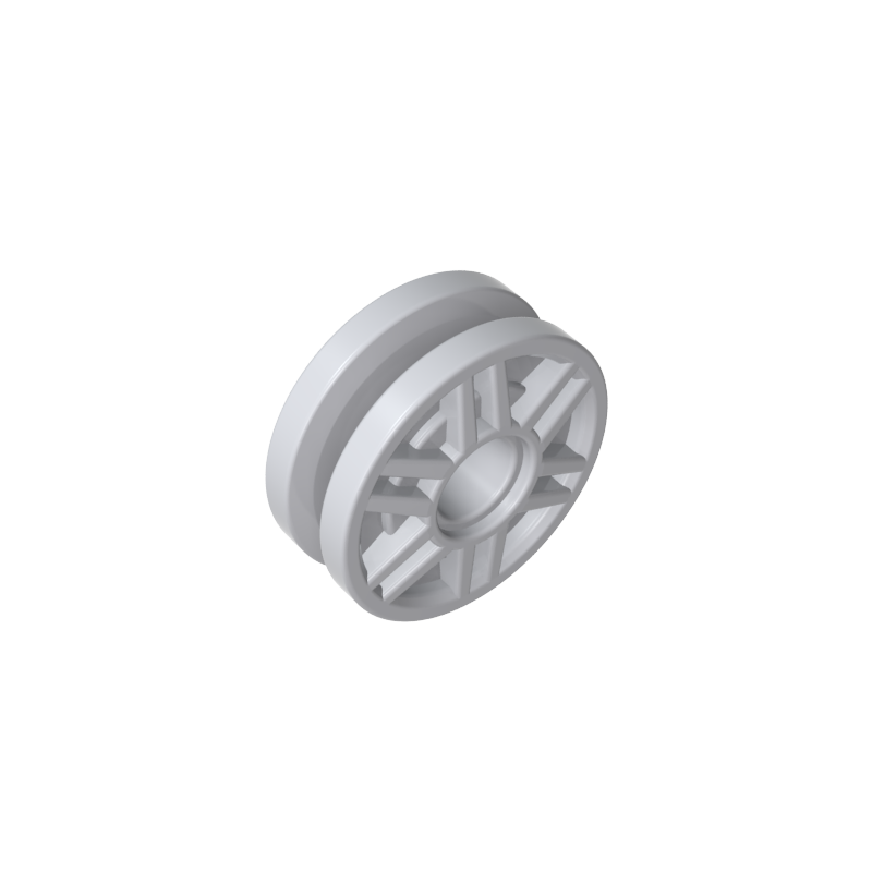 GDS-1160 - Wheel 18 x 8 with Fake Bolts and Deep Spokes with Inner Ring