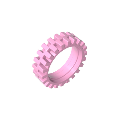 GDS-1161 - Tyre Offset Tread with Center Band 23 x 7