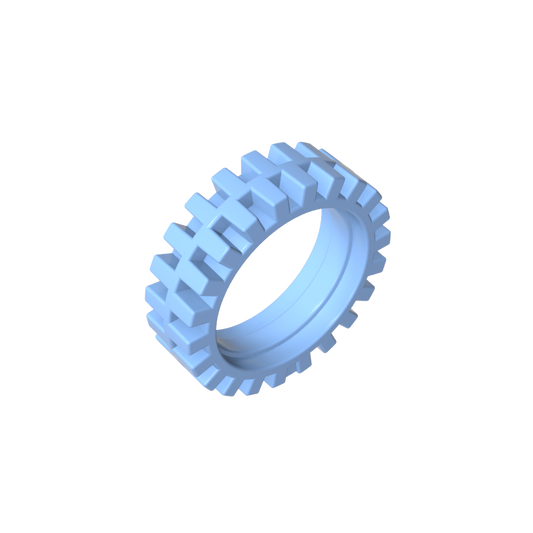 GDS-1161 - Tyre Offset Tread with Center Band 23 x 7