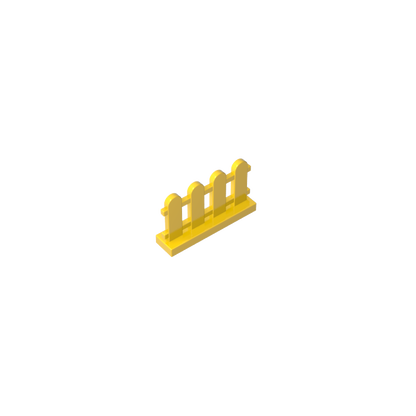 GDS-1177 - Picket Fence 1 x 4 x 2