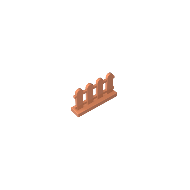 GDS-1177 - Picket Fence 1 x 4 x 2