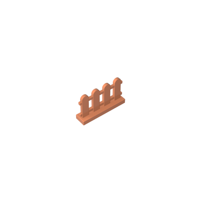 GDS-1177 - Picket Fence 1 x 4 x 2