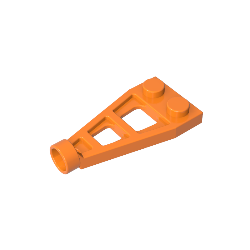 GDS-1180 - Plate Special 1 x 2 with Long Stud Receptacle (Space Wing)