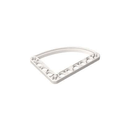 GDS-1181 - Technic Beam 5 x 7 L-Shape with Quarter Ellipse Thin