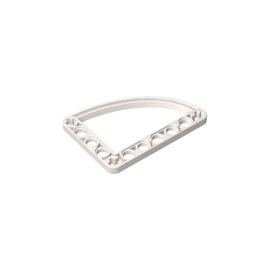 GDS-1181 - Technic Beam 5 x 7 L-Shape with Quarter Ellipse Thin