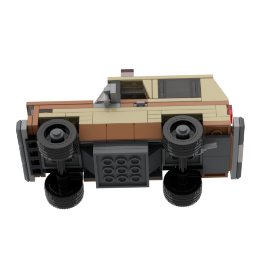 GOBRICKS MOC-118520 Jim Hopper's Chevy K5 Blazer from 'Stranger