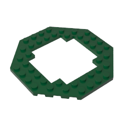 GDS-1186 - Plate Special 10 x 10 Octagonal Open Center