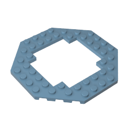 GDS-1186 - Plate Special 10 x 10 Octagonal Open Center