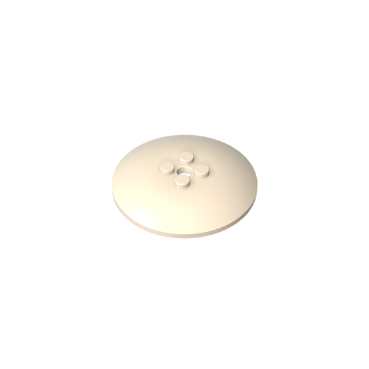 GDS-1188 - Dish 6 x 6 Inverted (Radar) with Hollow Studs