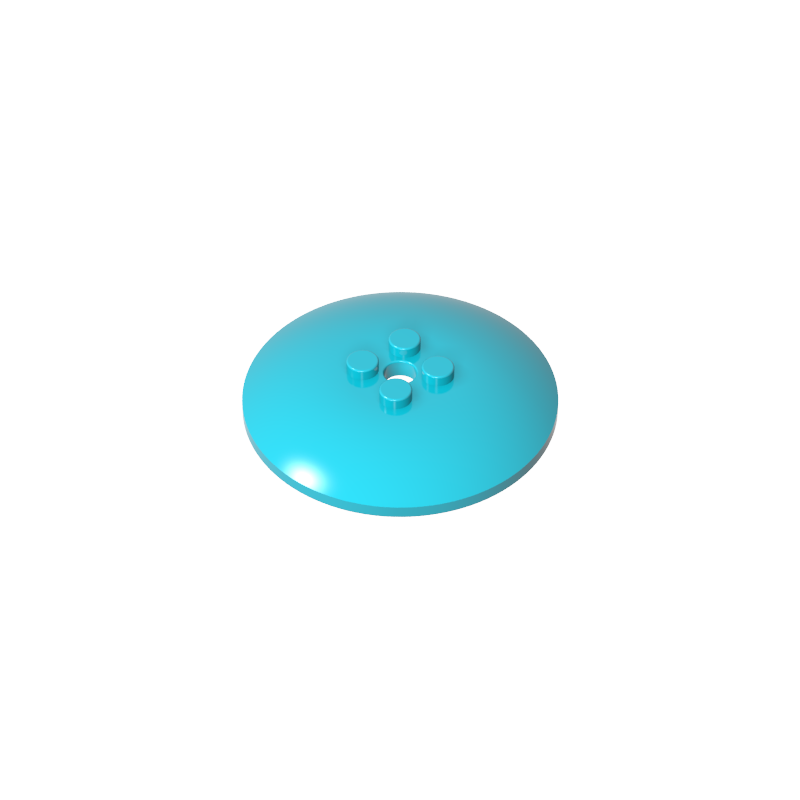 GDS-1188 - Dish 6 x 6 Inverted (Radar) with Hollow Studs