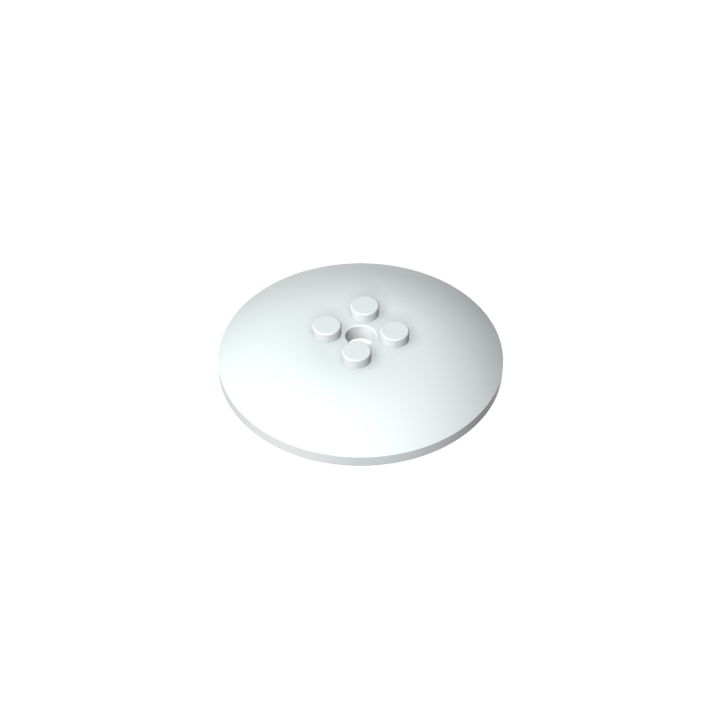 GDS-1188 - Dish 6 x 6 Inverted (Radar) with Hollow Studs