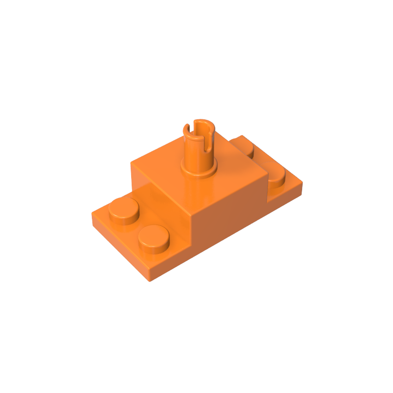 GDS-1190 - Brick Special 2 x 2 with Top Pin and 1 x 2 Side Plates