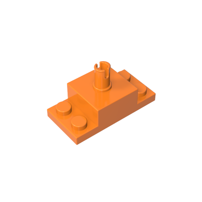GDS-1190 - Brick Special 2 x 2 with Top Pin and 1 x 2 Side Plates