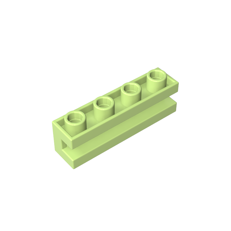 GDS-1193 - Brick Special 1 x 4 with Groove