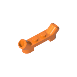 GDS-1197 - Plate Special 1 x 4 with Angled Tubes