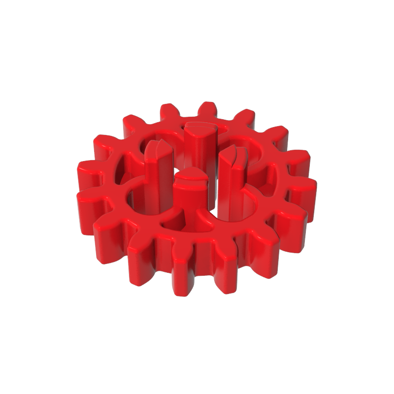 GDS-1198 - Technic Gear 16 Tooth with Round Holes [Old Style]