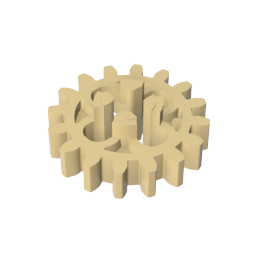GDS-1198 - Technic Gear 16 Tooth with Round Holes [Old Style]