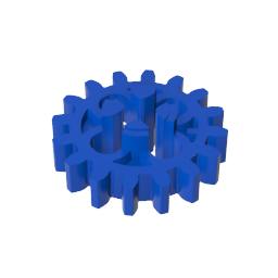 GDS-1198 - Technic Gear 16 Tooth with Round Holes [Old Style]