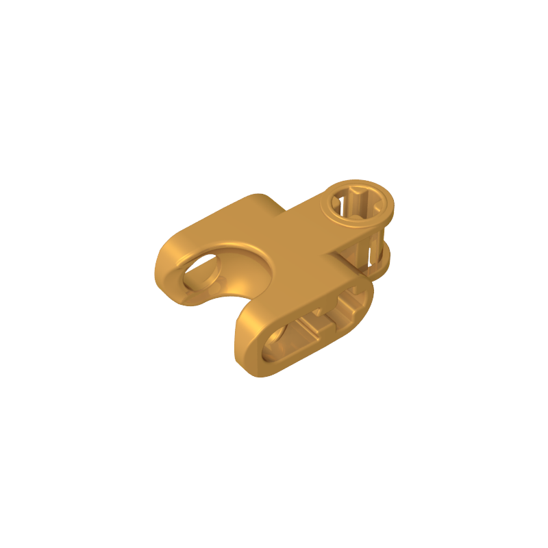 GDS-1205 - Technic Axle Connector 2 x 3 with Ball Socket, Open Lower Axle Holes