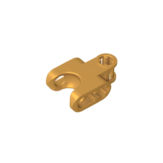 GDS-1205 - Technic Axle Connector 2 x 3 with Ball Socket, Open Lower Axle Holes