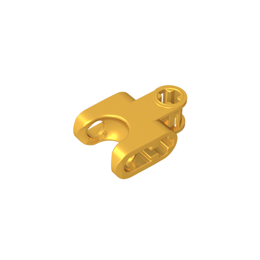 GDS-1205 - Technic Axle Connector 2 x 3 with Ball Socket, Open Lower Axle Holes