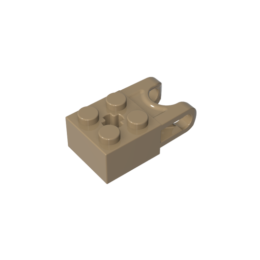 GDS-1206 - Technic Brick Special 2 x 2 with Ball Receptacle Wide and Axle Hole