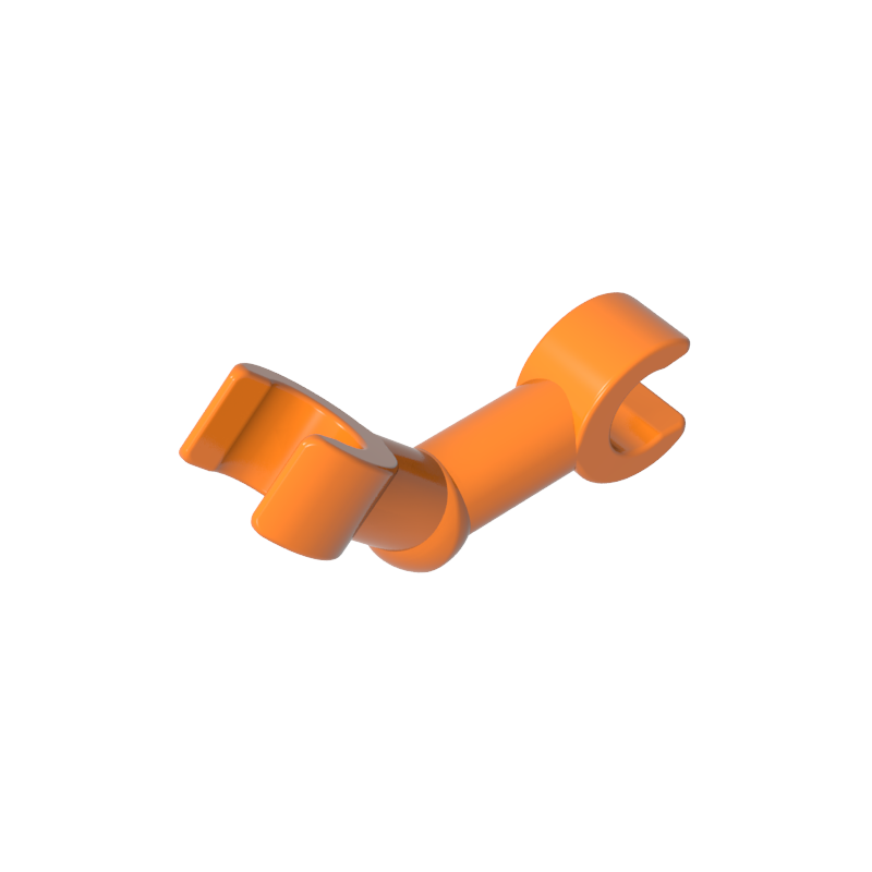 GDS-1216 - Arm Skeleton Bent with Clips at 90 Degrees [Vertical Grip]