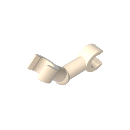 GDS-1216 - Arm Skeleton Bent with Clips at 90 Degrees [Vertical Grip]