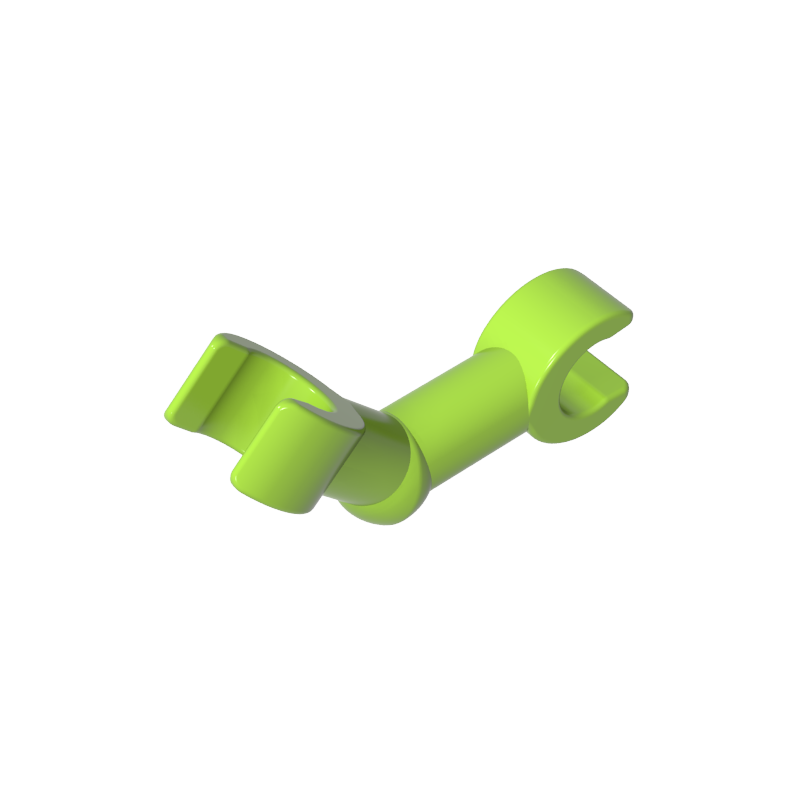 GDS-1216 - Arm Skeleton Bent with Clips at 90 Degrees [Vertical Grip]