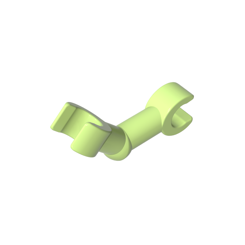 GDS-1216 - Arm Skeleton Bent with Clips at 90 Degrees [Vertical Grip]