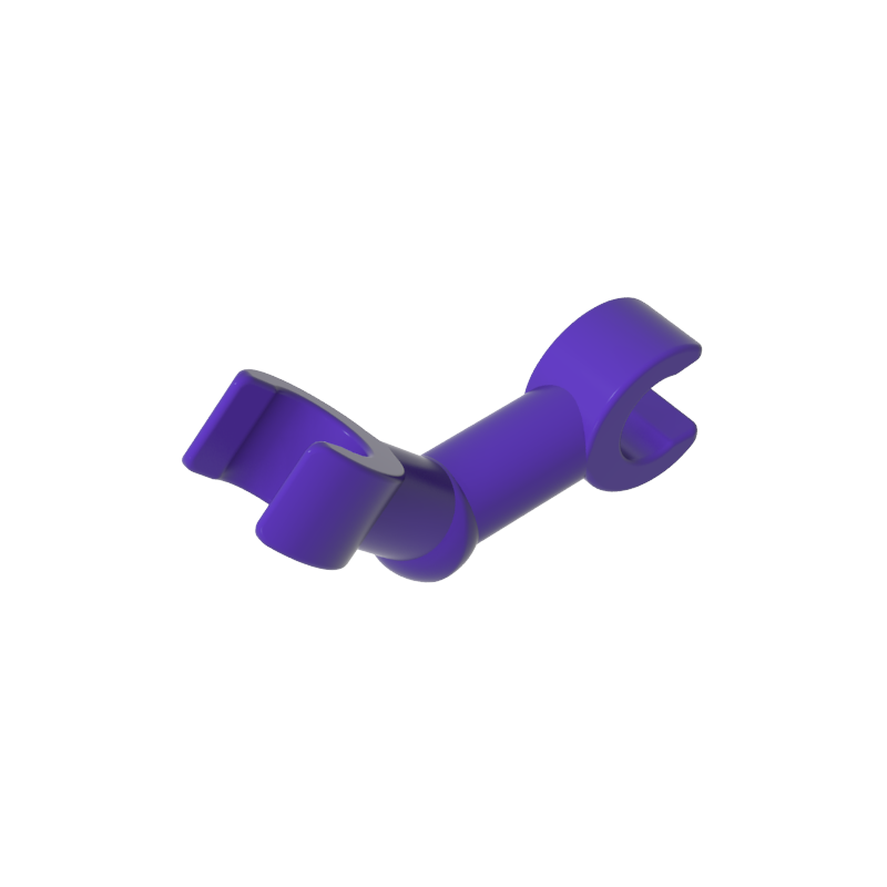 GDS-1216 - Arm Skeleton Bent with Clips at 90 Degrees [Vertical Grip]