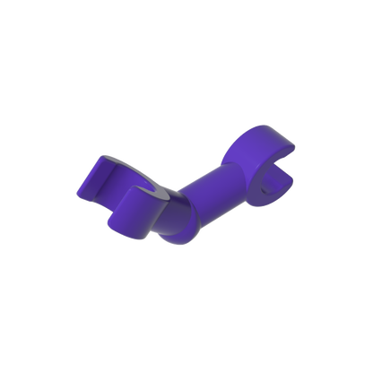 GDS-1216 - Arm Skeleton Bent with Clips at 90 Degrees [Vertical Grip]