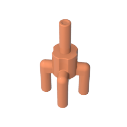 GDS-1217 - Plant, Palm Tree Top, 4 Top Bars, 1 Bottom Bar