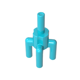 GDS-1217 - Plant, Palm Tree Top, 4 Top Bars, 1 Bottom Bar