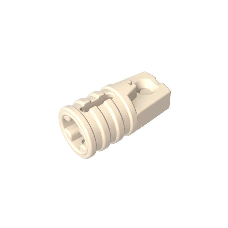 GDS-1218 - Hinge Cylinder 1 x 2 Locking with 1 Finger and Axle Hole On Ends