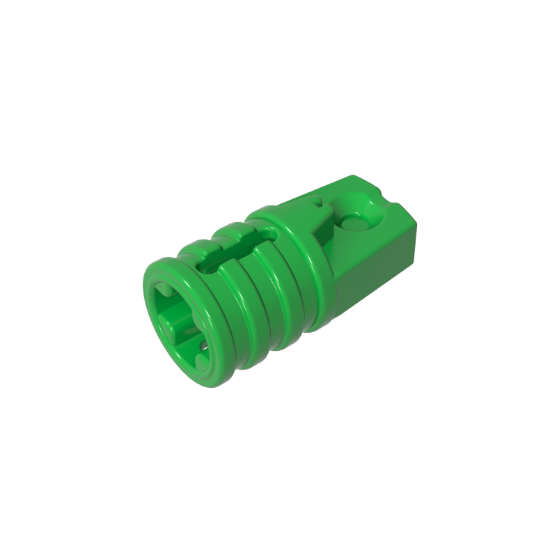 GDS-1218 - Hinge Cylinder 1 x 2 Locking with 1 Finger and Axle Hole On Ends
