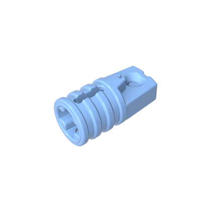 GDS-1218 - Hinge Cylinder 1 x 2 Locking with 1 Finger and Axle Hole On Ends