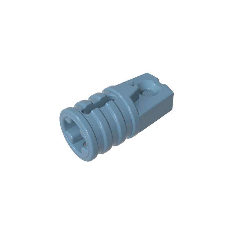 GDS-1218 - Hinge Cylinder 1 x 2 Locking with 1 Finger and Axle Hole On Ends
