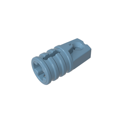 GDS-1218 - Hinge Cylinder 1 x 2 Locking with 1 Finger and Axle Hole On Ends