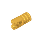 GDS-1219 - Hinge Cylinder 1 x 2 Locking with 2 Click Fingers and Axle Hole, 9 Teeth