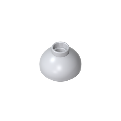 GDS-1224 - Brick Round 2 x 2 Dome Bottom [Open Stud]