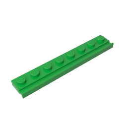 GDS-1235 - Plate Special 1 x 8 with Door Rail