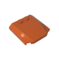 GDS-1266 - Slope Curved 4 x 4 x 2/3 Triple Curved with 2 Studs