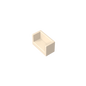 GDS-1272 - Panel 1 x 2 x 1 with Rounded Corners and 2 Sides
