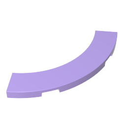 GDS-1276 - Tile 4 x 4 Curved, Macaroni